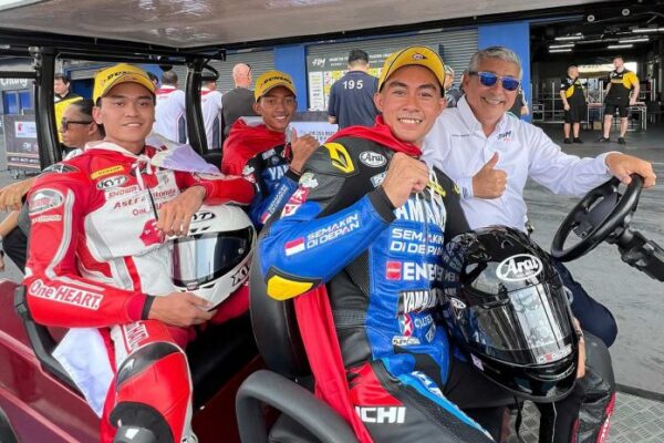 Duet Yamaha Racing Indonesia Sukses Podium 1-2 di Race 1 AP250 ARRC Thailand 2024