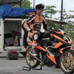 Motoprix Bangkinang 2024 : Datang Lebih Awal, Anggi Permana dan Tim SWR Inginkan Hasil Maksimal