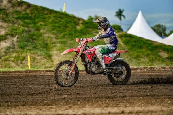 Delvintor Alfarizi, Crosser Binaan Astra Honda Raih Poin Perdana di MXGP Lombok