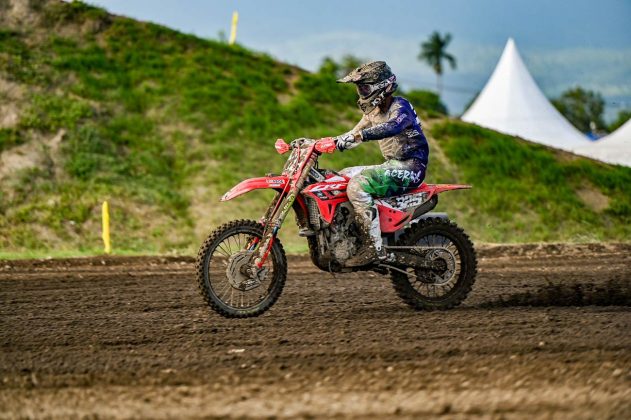 Delvintor Alfarizi, Crosser Binaan Astra Honda Raih Poin Perdana di MXGP Lombok