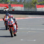 Ketat Sepanjang Race, Andi Gilang Juarai Race 1 NS250 MRS Round 4