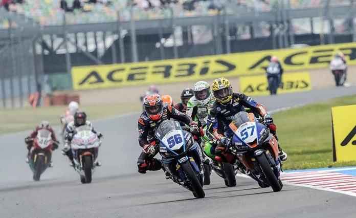 Duo Rider Indonesia Podium Bersama di WorldSSP300 Prancis! Aldi Pimpin Klasemen