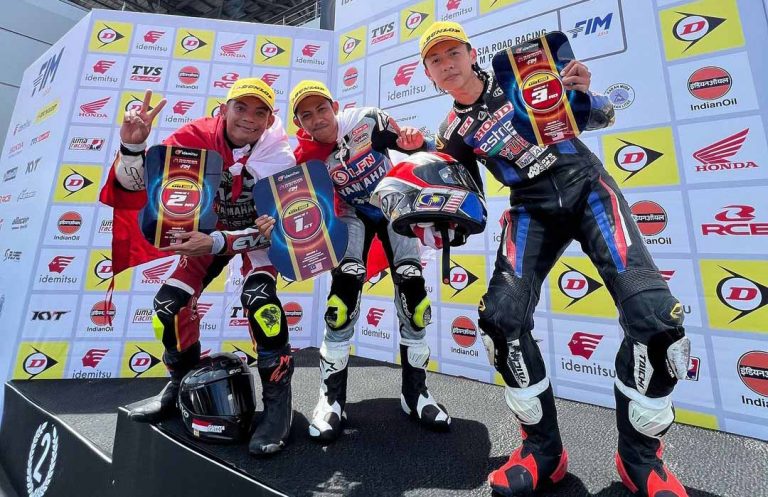 Fahmi Basam Juara! Indonesia Berjaya di Race 1 Underbone ARRC Malaysia