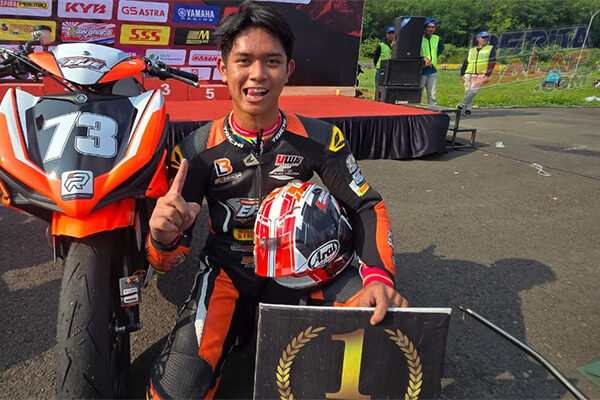 Motoprix Seri 3 Mijen: Poin Sempurna, Akbar Abud Pastikan Juara Nasional Novice!