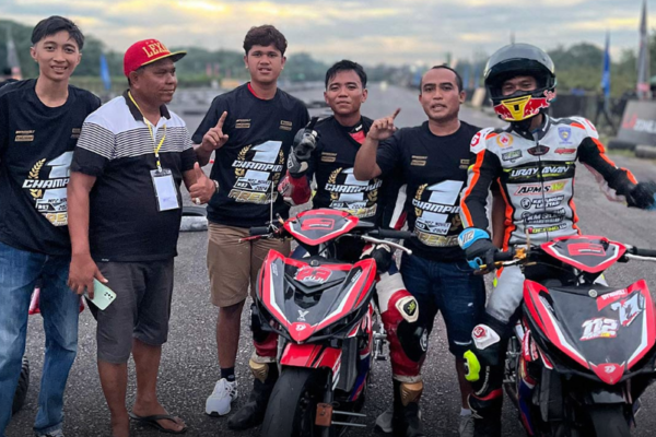 Azi Firdaus (Arena Racing) Sabet Gelar Juara Umum Novice Kejurprov Kalbar 2024