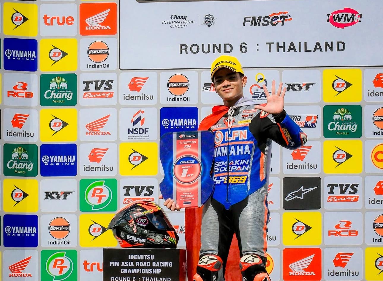 M Robby Sakera Jadi Rider Tunggal LFN HP969 di AP250 ARRC 2025