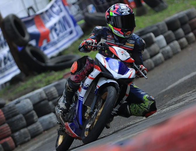 Ikut Panaskan Mr Pulley Sumber Production Road Race, Alfi Husni Kuasai QTT MP1 dan Bebek Tiet 116